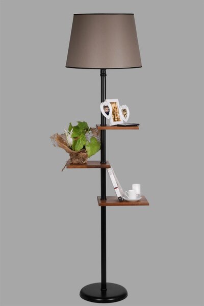 Opviq Floor Lamp Black 8270-3