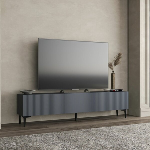 Hanah Home TV-állvány Antracit Oscar - Antracit