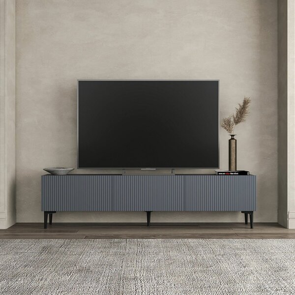 Hanah Home TV-állvány Antracit Oscar - Antracit