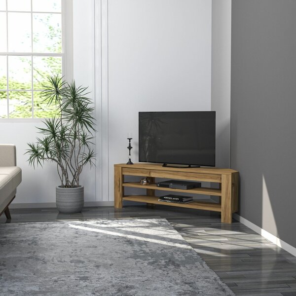 Hanah Home Sarok TV állvány dió színben - Dió