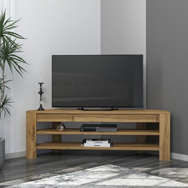 Hanah Home Sarok TV állvány dió színben - Dió