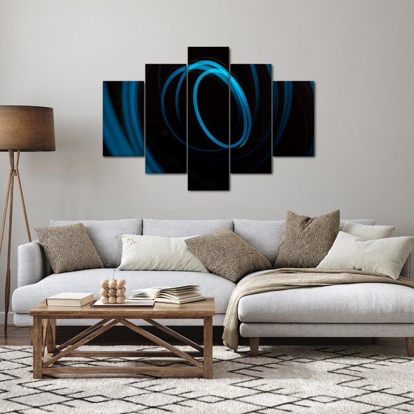 Kék vonal képe (150x105 cm)