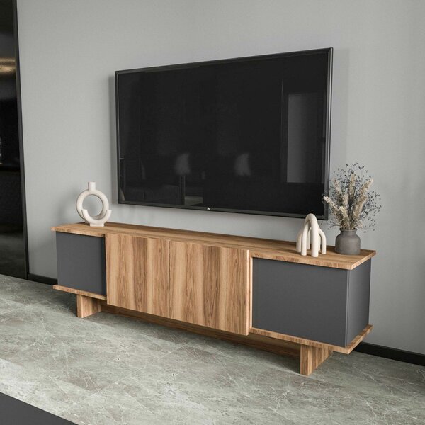 Hanah Home Diana TV állvány, antracit-dió