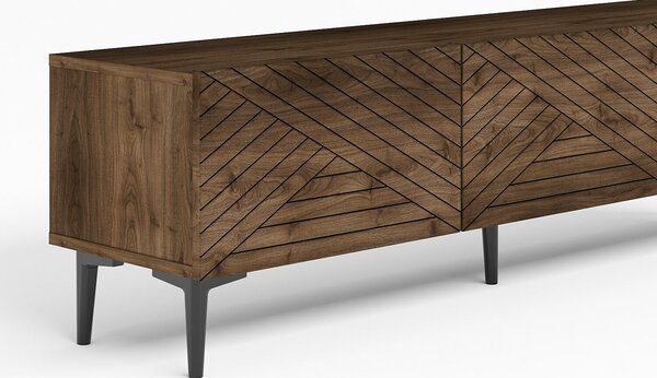 Hanah Home TV állvány Walnut Felix - dió