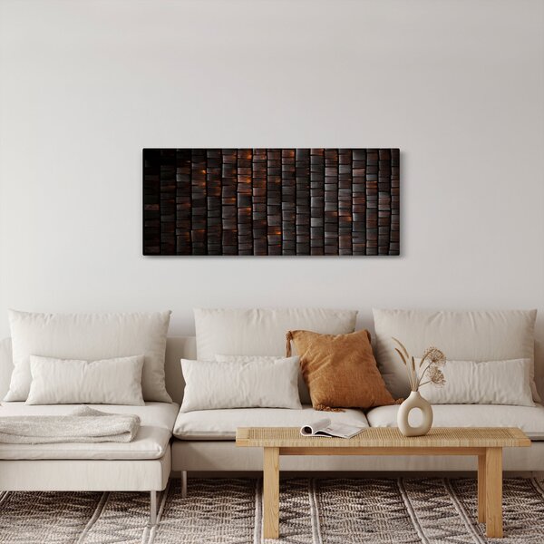 Modern absztrakt kép (120x50 cm)