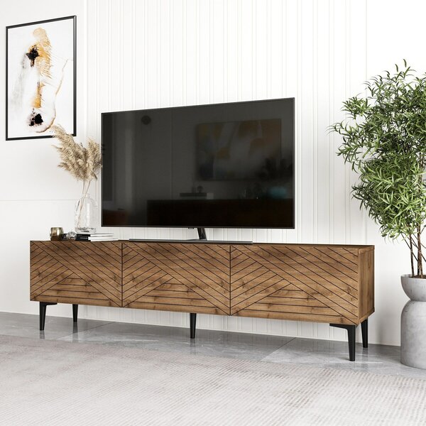 Hanah Home TV állvány Walnut Felix - dió