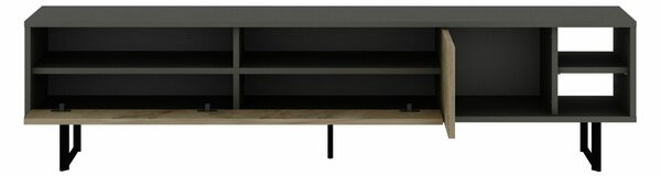 Hanah Home TV állvány, szürke, travertin Luga - szürke, travertin