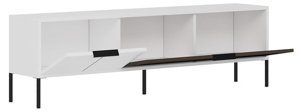 Hanah Home TV állvány Noah - Fehér, Dió