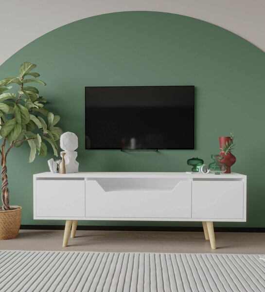 Hanah Home TV állvány Roma 150 - Fehér