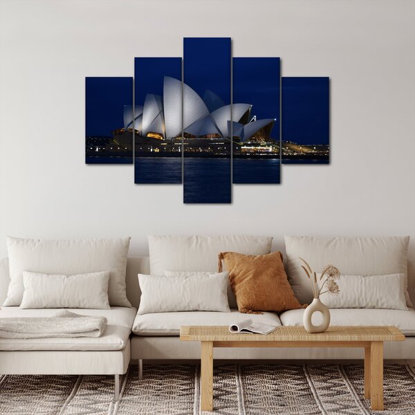 Sydney éjszakai kép (150x105 cm)