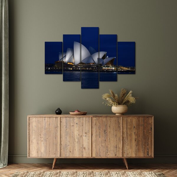 Sydney éjszakai kép (150x105 cm)