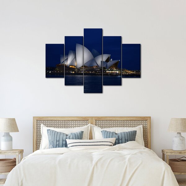 Sydney éjszakai kép (150x105 cm)