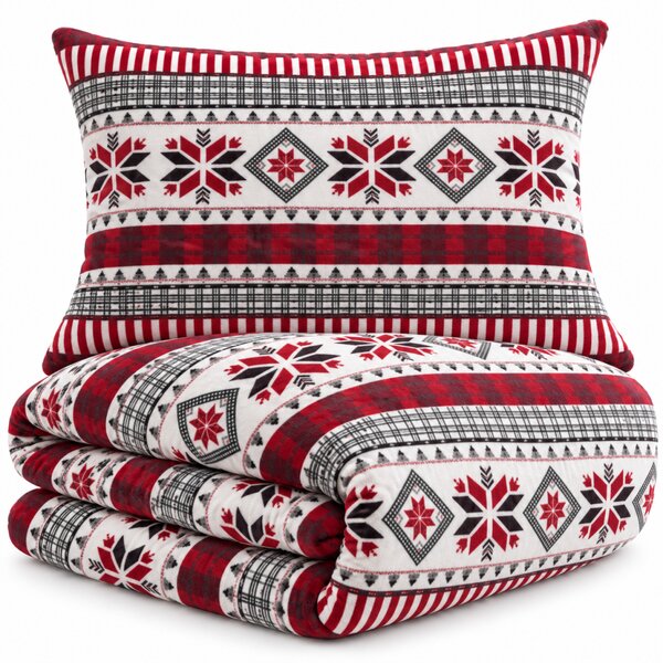 Nordic mikroplüss ágyneműhuzat 200x140cm+90x70cm TiaHome