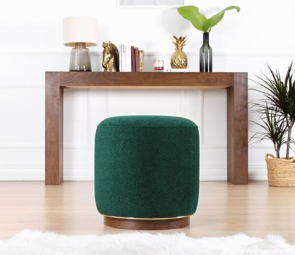 Atelier Del Sofa Zeone sötétzöld puff