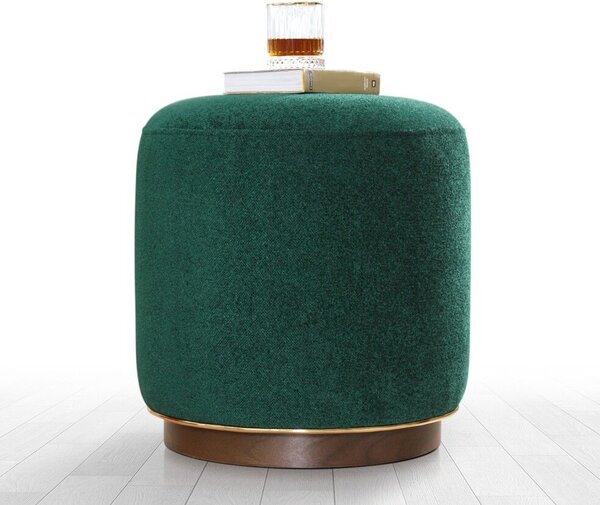 Atelier Del Sofa Zeone sötétzöld puff