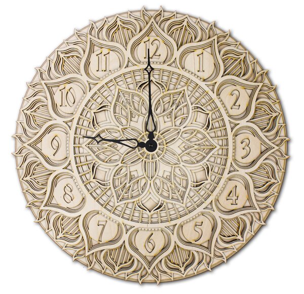 Mandala Fali Óra | Natura Products 3D Fali Dekoráció