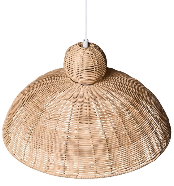 Függőlámpa SUERTE Rattan Természetes