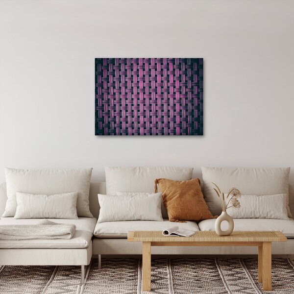 Lila textúrás kép (70x50 cm)