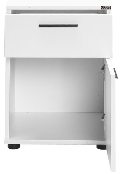 Hanah Home éjjeliszekrény, fehér, Kmd-611-Bb-1