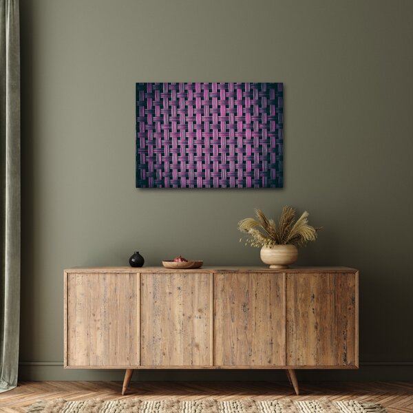 Lila textúrás kép (70x50 cm)