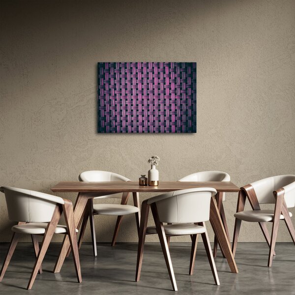 Lila textúrás kép (70x50 cm)