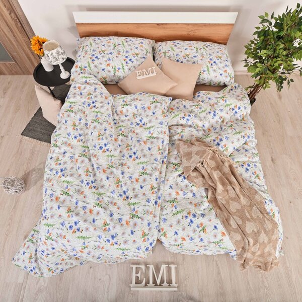 EMI Leia krepp ágyneműhuzat, A standard egyszemélyes ágy szett tartalma: 1x 140x200 + 1x 70x90