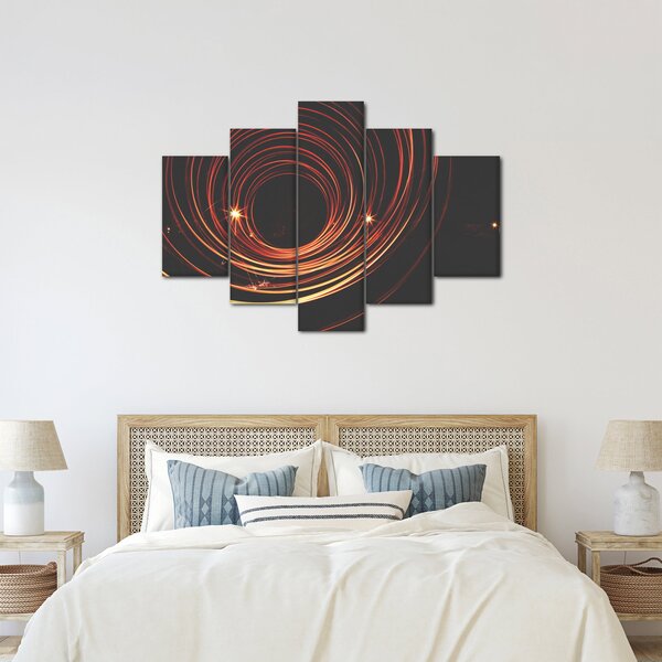 Absztrakt vonalak képe (150x105 cm)