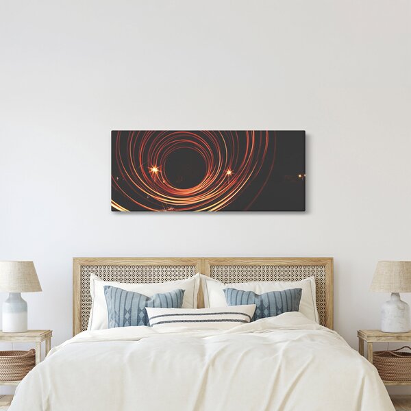 Absztrakt vonalak képe (120x50 cm)
