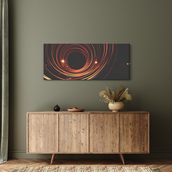 Absztrakt vonalak képe (120x50 cm)