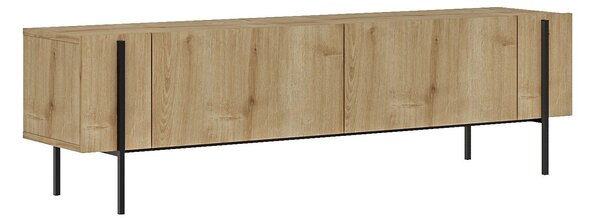 Hanah Home TV Stand Sapphire Oak Herman - Sapphire Oak