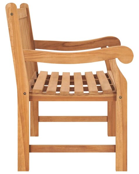 Tömör tíkfa kerti pad 114 cm