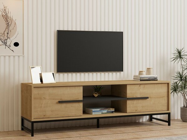 Hanah Home TV Stand Sapphire Oak Mono - Sapphire Oak