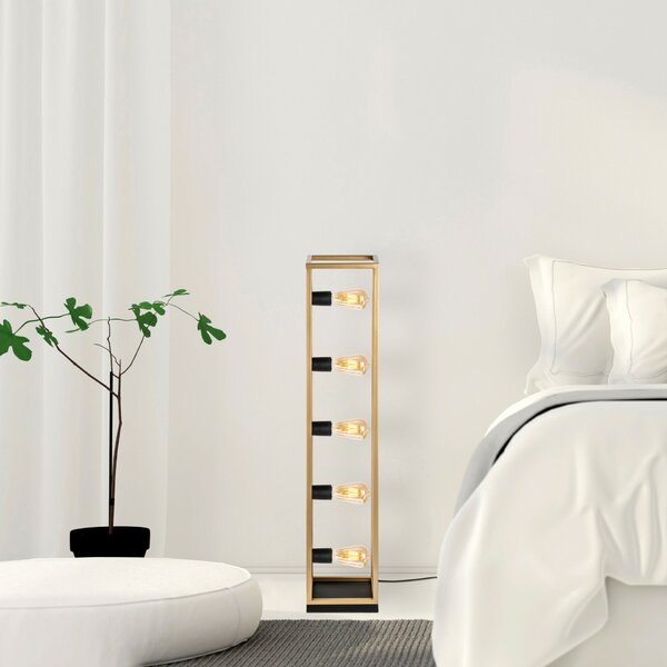 Opviq Floor Lamp Gold Kafes 13745 - Gold