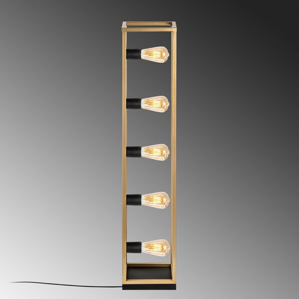 Opviq Floor Lamp Gold Kafes 13745 - Gold
