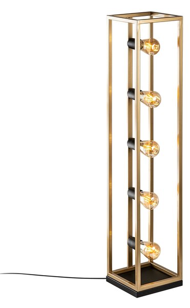 Opviq Floor Lamp Gold Kafes 13745 - Gold