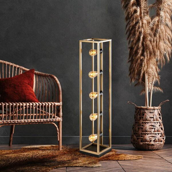 Opviq Floor Lamp Gold Kafes 13745 - Gold