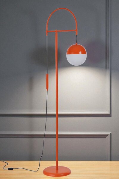 Opviq Floor Lamp White Orange 8958-5