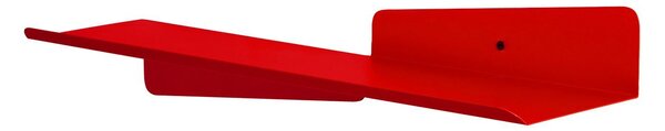 Hanah Home Dekoratív fém fali polc, piros, Vlnt123R3020