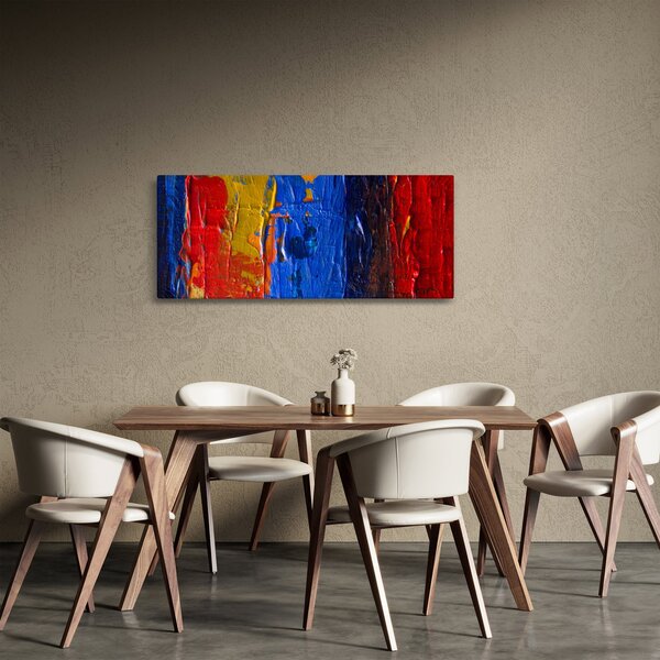 Festői szinek képe (120x50 cm)
