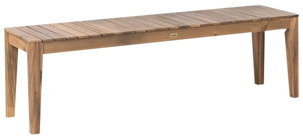 Kerti pad CHIOGGIA 155 cm Tanúsított akácfa Világosbarna