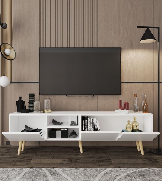 Hanah Home TV állvány Latina 180 - fehér
