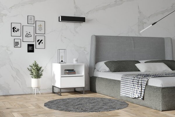 Hanah Home Lindau éjjeliszekrény - fehér