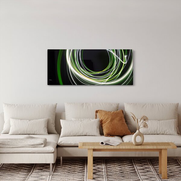 Kép zöld vonalak (120x50 cm)