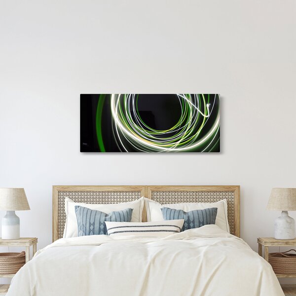 Kép zöld vonalak (120x50 cm)