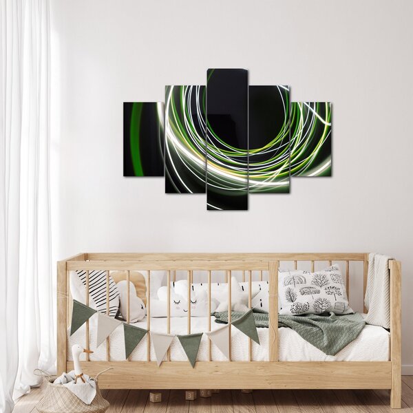 Kép zöld vonalak (150x105 cm)