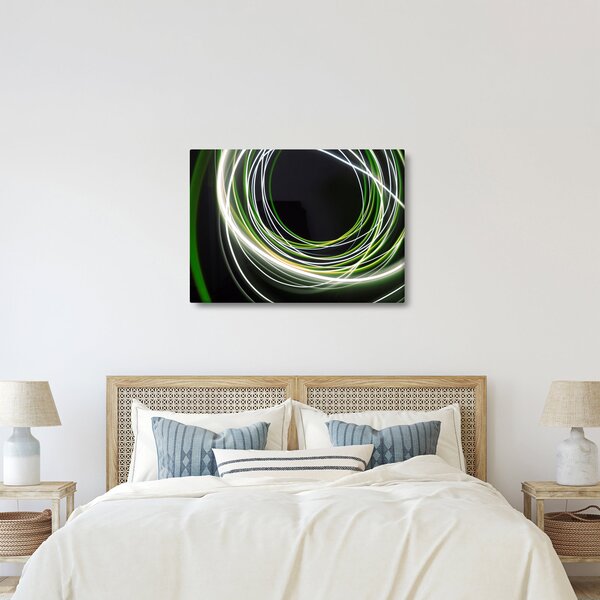 Kép zöld vonalak (70x50 cm)