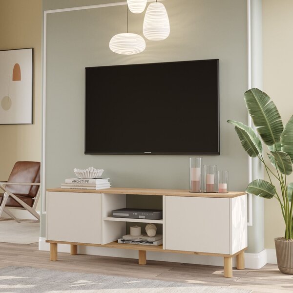 Hanah Home TV állvány Tölgy Kasmír ALS1-SKA