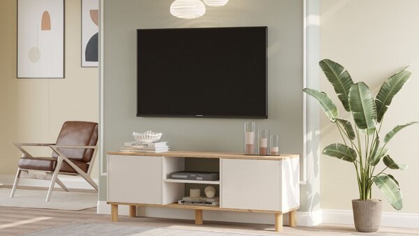 Hanah Home TV állvány Tölgy Kasmír ALS1-SKA