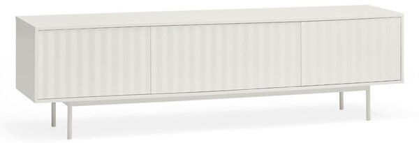 Fehér TV-állvány 180x52 cm Sierra – Teulat