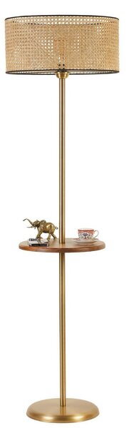 Opviq Állólámpa Arany Rattan 8738-1